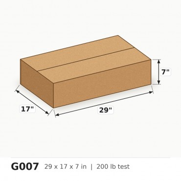 Box 29 X 17 X 7 - Per Box, Sold in Bundles of 15