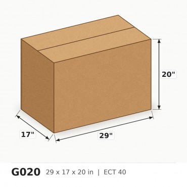 Box 29 X 17 X 20 - Per Box, Sold in Bundles of 15