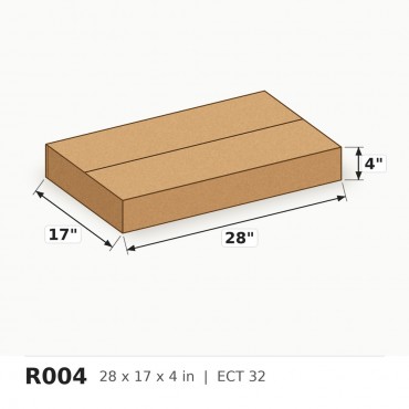 Box 28 X 17 X 4 - Per Box, Sold in Bundles of 25
