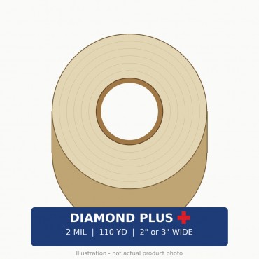 Diamond Plus Packing Tape 2 Mil, 110 yd - Case (36 rolls of 2 in. or 24 rolls of 3 in.)