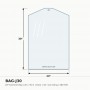 Poly Bag J.C.P. 20X30 - Box of 480-500 bags