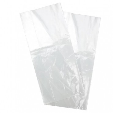 Flat Poly Bag - Cutwork Bag 1.0 Mil Vent & 3L Warn 12x18 inch