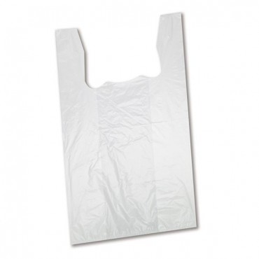 T-shirt Bag 15x7x26 White