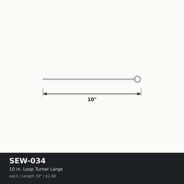 10 in. Loop Turner Large - Each