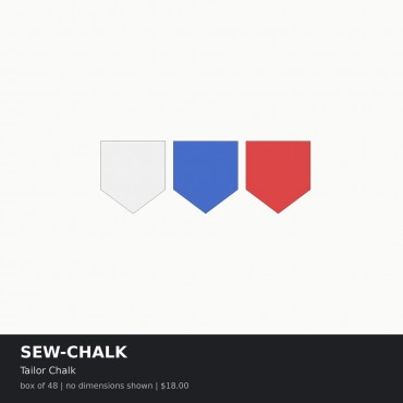 Tailor Chalk - Box of 48