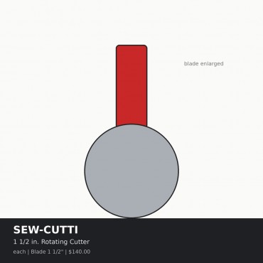 1 1/2 in. Rotating Cutter - Each